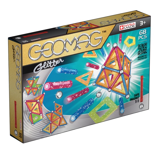 Geomag - Glitter 68 dele i gruppen  hos Spelexperten (GEO533)