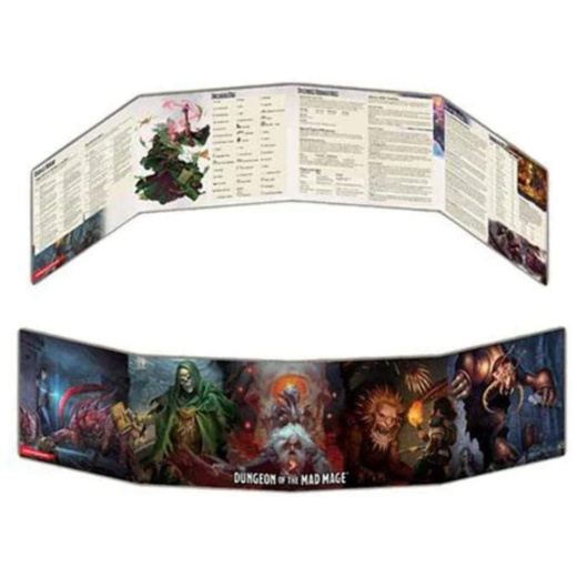 Dungeons & Dragons: Waterdeep - Dungeon of the Mad Mage DM Screen i gruppen SELSKABSSPIL / Rollespil hos Spelexperten (GF073710)