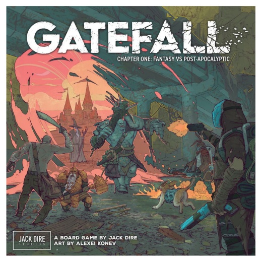 Gatefall: Chapter One - Fantasy vs Post-Apolyctic i gruppen SELSKABSSPIL / Strategispil hos Spelexperten (GFC001)