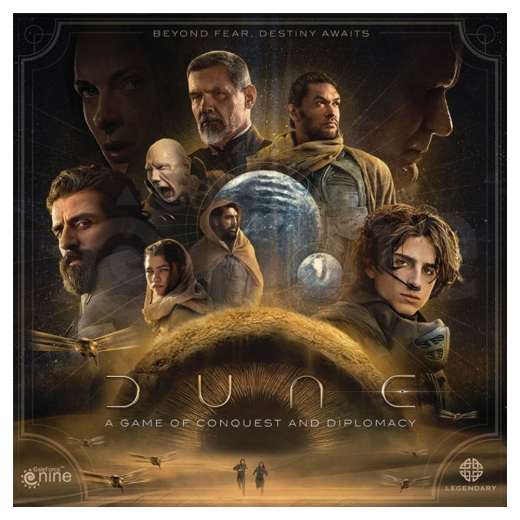 Dune: A Game of Conquest and Diplomacy i gruppen SELSKABSSPIL / Strategispil hos Spelexperten (GFDUNE05)