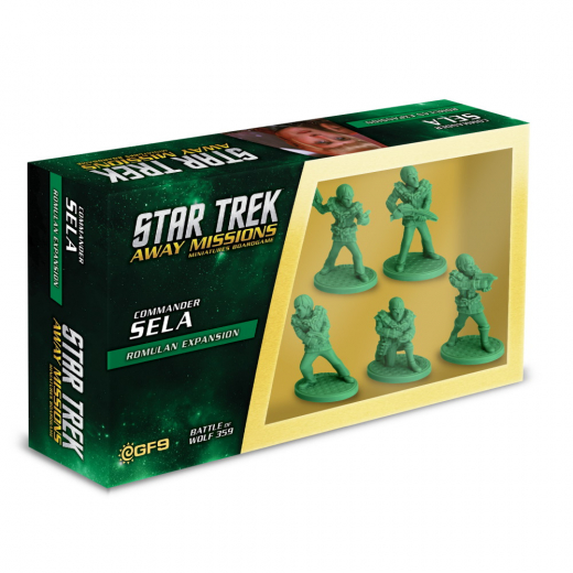 Star Trek: Away Missions - Commander Sela Romulan Expansion i gruppen SELSKABSSPIL / Udvidelser hos Spelexperten (GFSTA002)