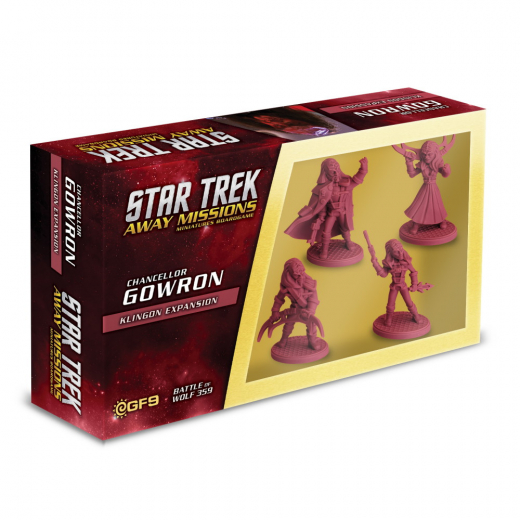 Star Trek: Away Missions - Chancellor Gowron Klingon Expansion i gruppen SELSKABSSPIL / Udvidelser hos Spelexperten (GFSTA004)
