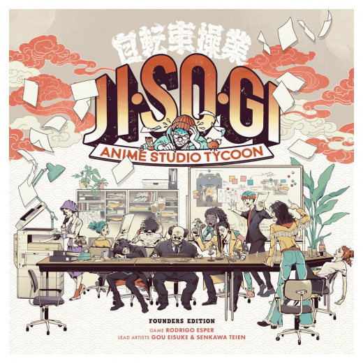 Jisogi: Anime Studio Tycoon i gruppen SELSKABSSPIL / Strategispil hos Spelexperten (GGP036)