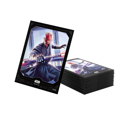GameGenic Art Sleeves 64 x 90 mm - Darth Maul i gruppen SELSKABSSPIL / Tilbehør / Sleeves hos Spelexperten (GGS15093ML)