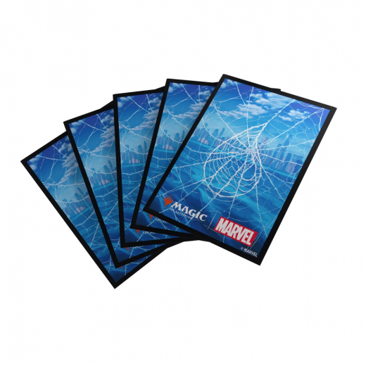 Magic Art Sleeves 64 x 90 mm - Spider-Man Island i gruppen SELSKABSSPIL / Tilbehør / Sleeves hos Spelexperten (GGS15116ML)
