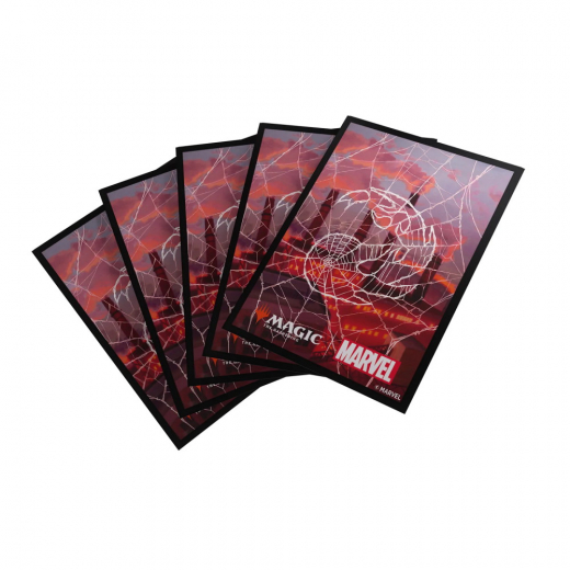 Magic Art Sleeves 64 x 90 mm - Spider-Man Mountain i gruppen SELSKABSSPIL / Tilbehør / Sleeves hos Spelexperten (GGS15117ML)
