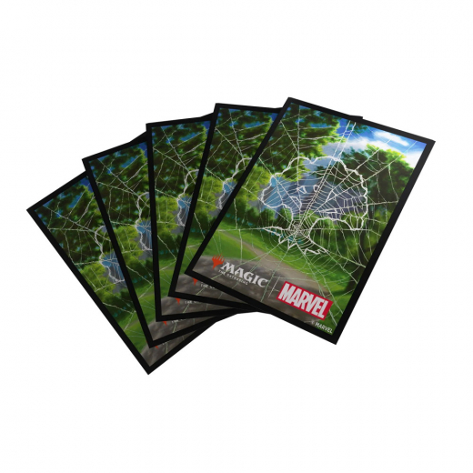 Magic Art Sleeves 64 x 90 mm - Spider-Man Forest i gruppen SELSKABSSPIL / Tilbehør / Sleeves hos Spelexperten (GGS15119ML)