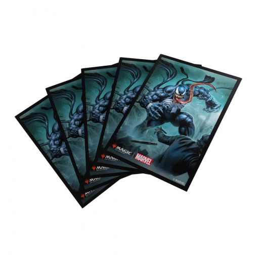 Magic Art Sleeves 64 x 90 mm - Spider-Man Venom i gruppen SELSKABSSPIL / Tilbehør / Sleeves hos Spelexperten (GGS15122ML)