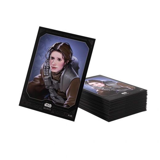 Star Wars Art Sleeves 64 x 90 mm - Leia Organa i gruppen SELSKABSSPIL / Tilbehør / Sleeves hos Spelexperten (GGS15125ML)