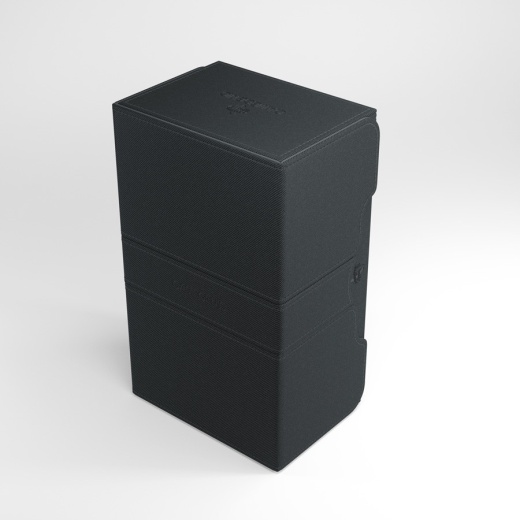 GameGenic Stronghold 200+ - Convertible Deck Box (Black) i gruppen SELSKABSSPIL / Tilbehør / Opbevaring hos Spelexperten (GGS20025ML)