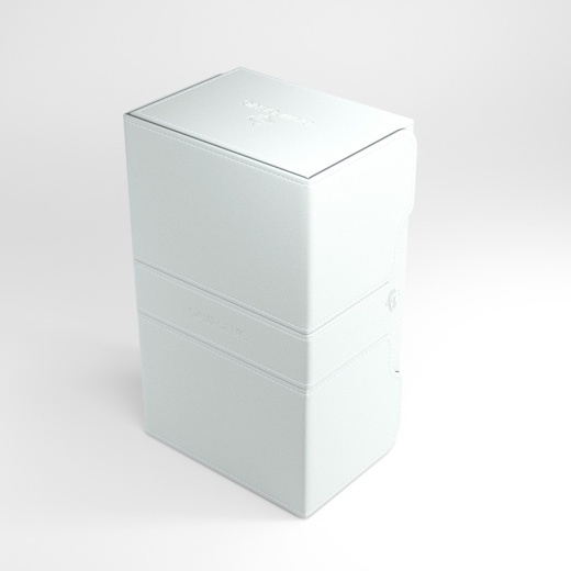 GameGenic Stronghold 200+ Convertible Deck Box (White) i gruppen SELSKABSSPIL / Tilbehør / Opbevaring hos Spelexperten (GGS20028ML)