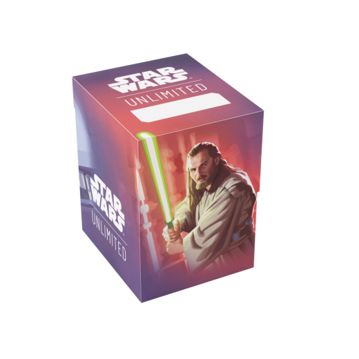 Star Wars: Unlimited Soft Crate - Qui-Gon Jinn i gruppen SELSKABSSPIL / Tilbehør / Opbevaring hos Spelexperten (GGS25150ML)