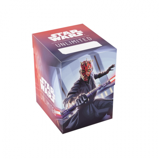 Star Wars: Unlimited Soft Crate - Darth Maul i gruppen SELSKABSSPIL / Tilbehør / Opbevaring hos Spelexperten (GGS25153ML)
