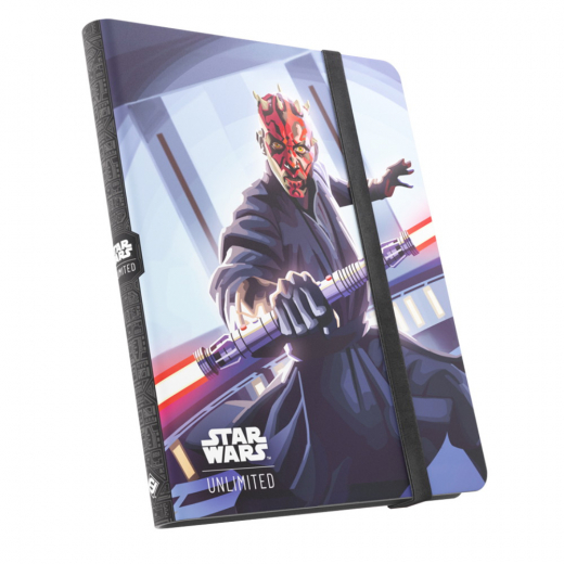 Star Wars: Unlimited - 18-Pocket Album: Qui-Gon Jinn - Darth Maul i gruppen SELSKABSSPIL / Tilbehør / Opbevaring hos Spelexperten (GGS32041ML)