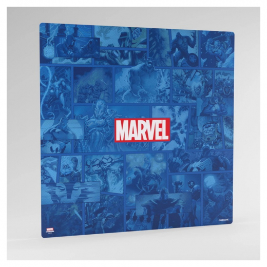 GameGenic Game Mat XL: Marvel Champions - Blue i gruppen Nyheder hos Spelexperten (GGS40033ML)