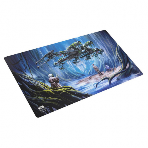GameGenic Game Mat - Star Wars: Unlimited - Dagobah i gruppen SELSKABSSPIL / Tilbehør / Andet hos Spelexperten (GGS40120ML)