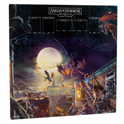 Arkham Horror TCG: Center Game Mat 70x70 cm i gruppen SELSKABSSPIL / Spilserier / Arkham Horror the Card Game hos Spelexperten (GGS40167ML)