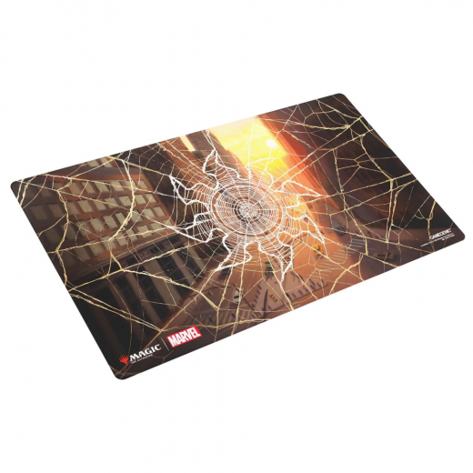 Magic: The Gathering Play Mat - Spider-Man Plains i gruppen SELSKABSSPIL / Tilbehør / Andet hos Spelexperten (GGS40178ML)