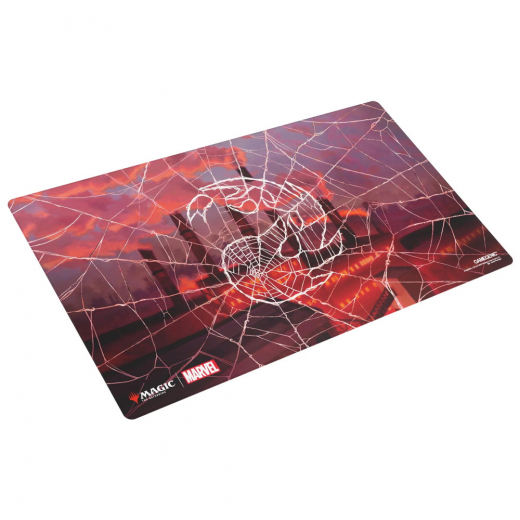 Magic: The Gathering Play Mat - Spider-Man Mountain i gruppen SELSKABSSPIL / Tilbehør / Andet hos Spelexperten (GGS40180ML)
