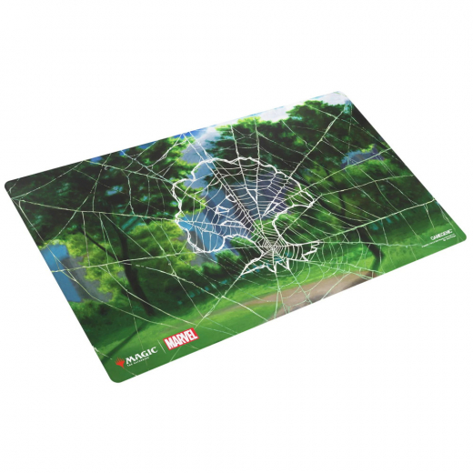 Magic: The Gathering Play Mat - Spider-Man Forest i gruppen SELSKABSSPIL / Tilbehør / Andet hos Spelexperten (GGS40182ML)
