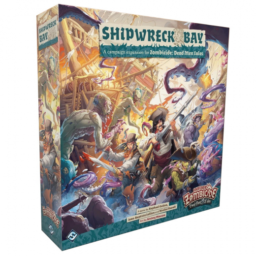 Zombicide: Dead Men Tales - Shipwreck Bay (Exp.) i gruppen SELSKABSSPIL / Spilserier / Zombicide hos Spelexperten (GGZCF00201)