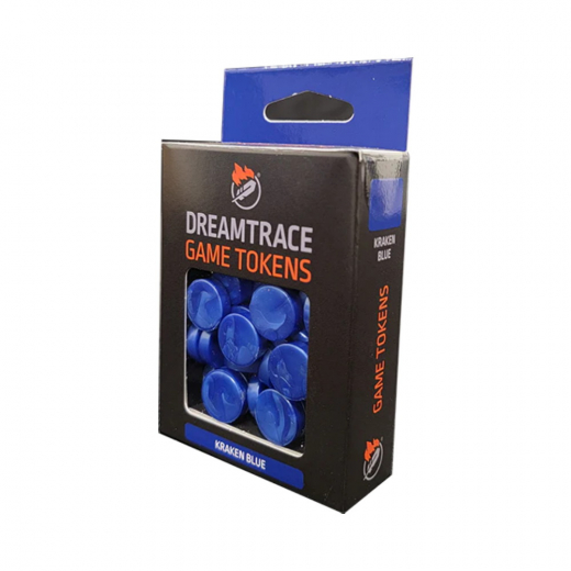 DreamTrace Game Tokens: Kraken Blue i gruppen SELSKABSSPIL / Tilbehør / Andet hos Spelexperten (GHDTTK06)