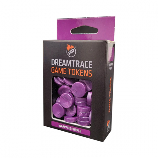 DreamTrace Game Tokens: Warpfire Purple i gruppen SELSKABSSPIL / Tilbehør / Andet hos Spelexperten (GHDTTK07)