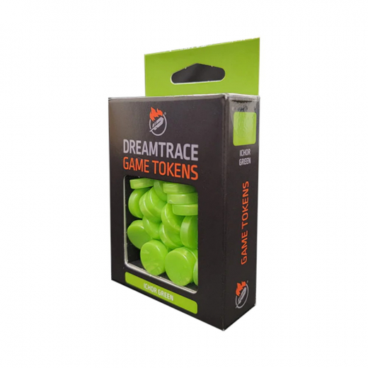 DreamTrace Game Tokens: Ichor Green i gruppen SELSKABSSPIL / Tilbehør / Andet hos Spelexperten (GHDTTK12)