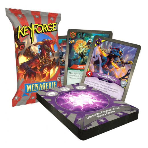 Keyforge: Menagerie Deck i gruppen SELSKABSSPIL / Kortspil hos Spelexperten (GHGKF18)