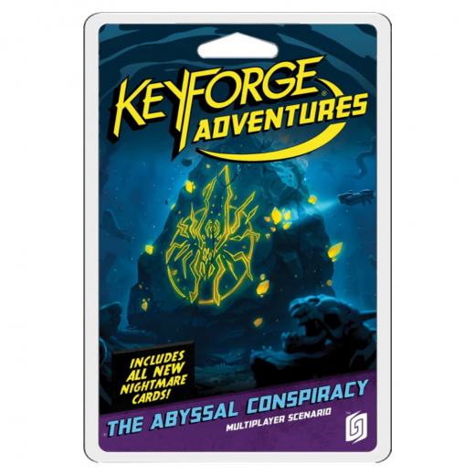 Keyforge Adventures: The Abyssal Conspiracy (Exp.) i gruppen SELSKABSSPIL / Udvidelser hos Spelexperten (GHGKFA02)