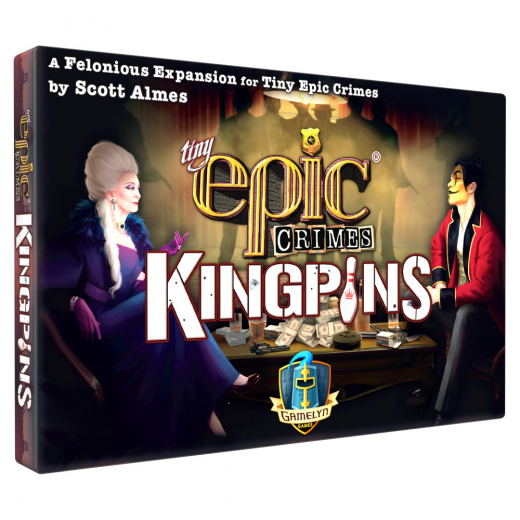 Tiny Epic Crimes: Kingpins (Exp.) i gruppen SELSKABSSPIL / Udvidelser hos Spelexperten (GLGTECKP)