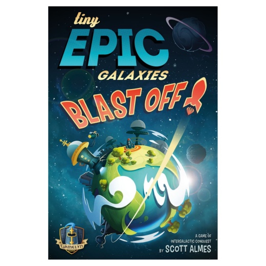 Tiny Epic Galaxies Blast Off! i gruppen SELSKABSSPIL / Strategispil hos Spelexperten (GLGTEGBO)