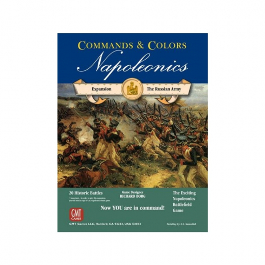 Commands & Colors: Napoleonics - The Russian Army (Exp.) i gruppen SELSKABSSPIL / Udvidelser hos Spelexperten (GMT1301-23)