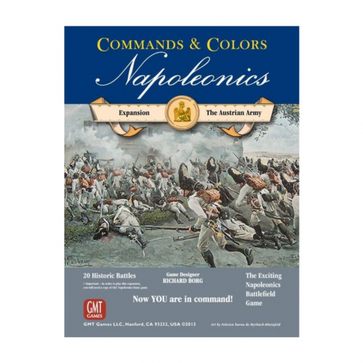 Commands & Colors: Napoleonics - The Austrian Army (Exp.) i gruppen SELSKABSSPIL / Udvidelser hos Spelexperten (GMT1307-23)