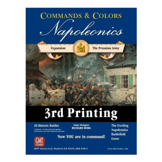 Commands & Colors: Napoleonics - The Prussian Army (Exp.) i gruppen SELSKABSSPIL / Udvidelser hos Spelexperten (GMT1408-23)