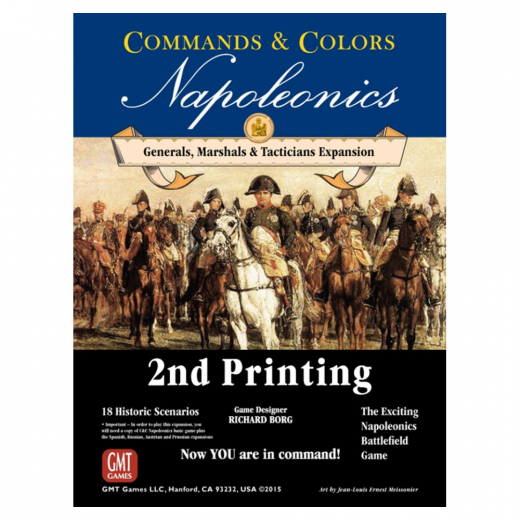 Commands & Colors: Napoleonics - Generals, Marshals & Tacticians (Exp.) i gruppen SELSKABSSPIL / Udvidelser hos Spelexperten (GMT1513)
