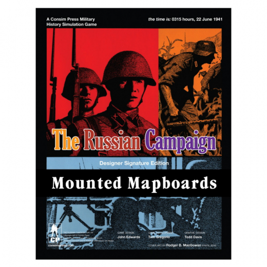 The Russian Campaign: Mounted Mapboards i gruppen SELSKABSSPIL / Tilbehør hos Spelexperten (GMT2019-MM)