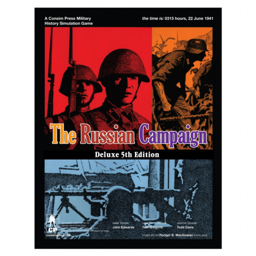 The Russian Campaign: Deluxe 5th Edition i gruppen SELSKABSSPIL / Strategispil hos Spelexperten (GMT2019)