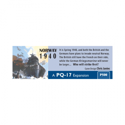 Norway 1940: A PQ-17 Expansion i gruppen SELSKABSSPIL / Udvidelser hos Spelexperten (GMT2104)