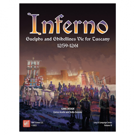 Inferno: Guelphs and Ghibellines Vie for Tuscany, 1259-1261 i gruppen SELSKABSSPIL / Strategispil hos Spelexperten (GMT2212)