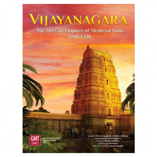 Vijayanagara: The Deccan Empires of Medieval India, 1290-1398 i gruppen SELSKABSSPIL / Strategispil hos Spelexperten (GMT2321)