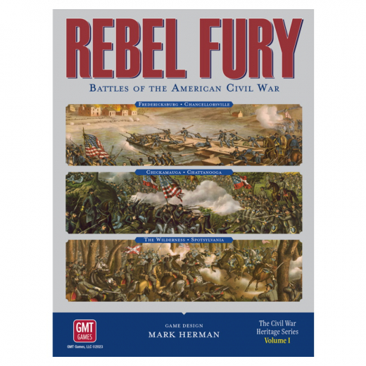Rebel Fury: Battles of the American Civil War i gruppen SELSKABSSPIL / Strategispil hos Spelexperten (GMT2322)