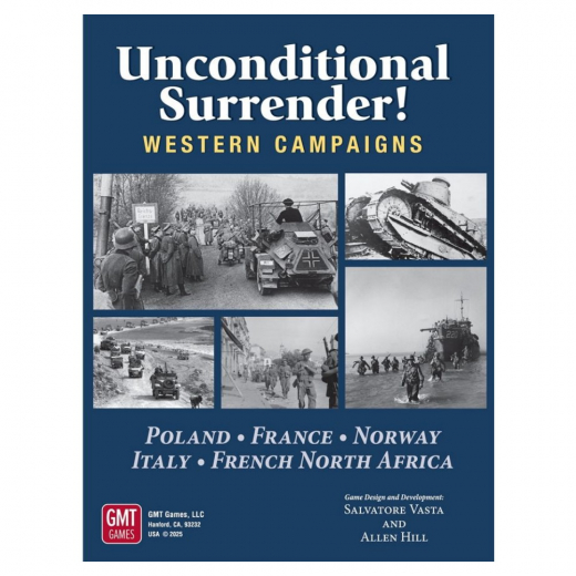 Unconditional Surrender! Western Campaigns i gruppen SELSKABSSPIL / Strategispil hos Spelexperten (GMT2505)