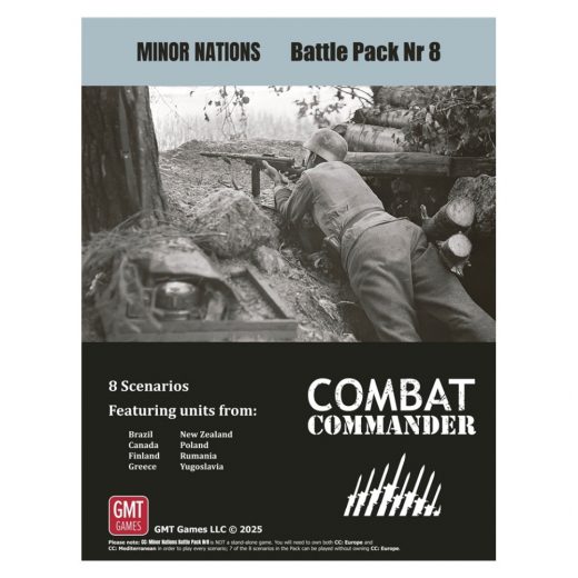 Combat Commander: Battle Pack #8: Minor Nations (Exp.) i gruppen SELSKABSSPIL / Udvidelser hos Spelexperten (GMT2507)