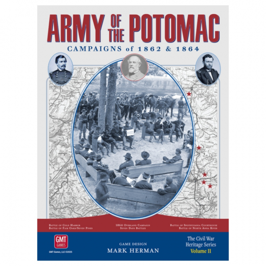 Army of the Potomac: Campaigns of 1862 and 1864 i gruppen SELSKABSSPIL / Strategispil hos Spelexperten (GMT2524)
