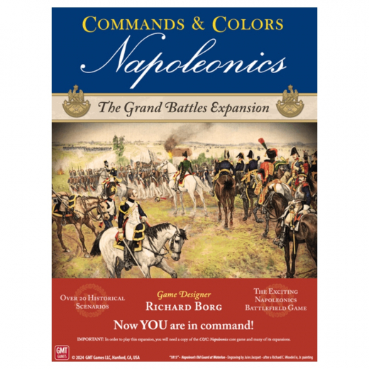 Commands & Colors: Napoleonics- The Grand Battles Expansion i gruppen SELSKABSSPIL / Udvidelser hos Spelexperten (GMT2526)