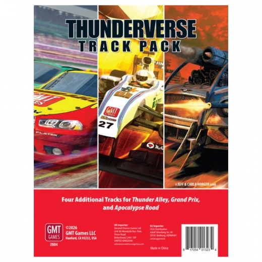 Thunderverse Track Pack (Exp.) i gruppen SELSKABSSPIL / Udvidelser hos Spelexperten (GMT2604)