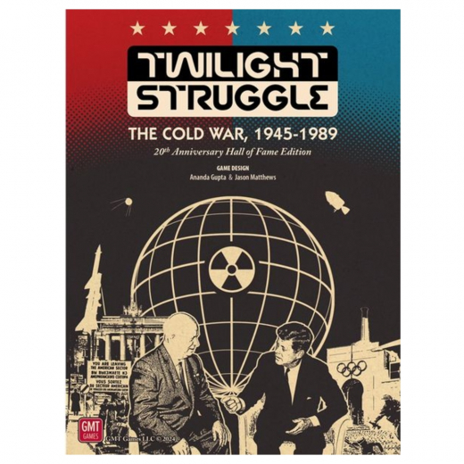 Twilight Struggle: 20th Anniversary Hall of Fame Edition i gruppen SELSKABSSPIL / Strategispil hos Spelexperten (GMT2610)
