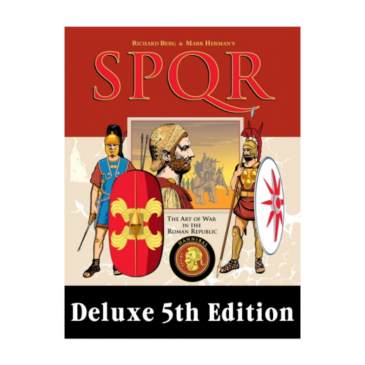 SPQR - Deluxe 5th Edition i gruppen SELSKABSSPIL / Strategispil hos Spelexperten (GMT2616)