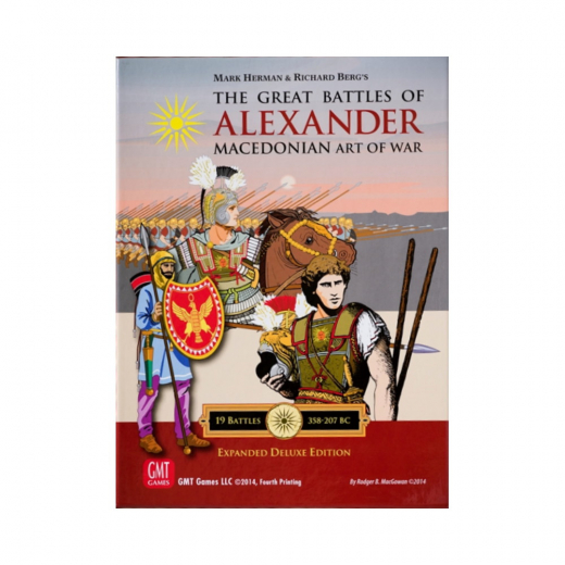 The Great Battles of Alexander: Macedonian Art of War  i gruppen SELSKABSSPIL / Strategispil hos Spelexperten (GMT9501-23)